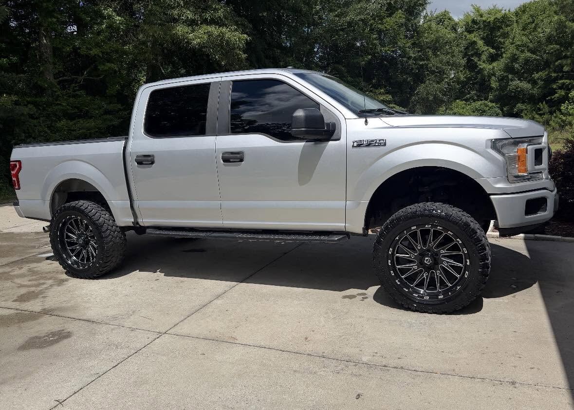 Detailed F-150 truck exterior