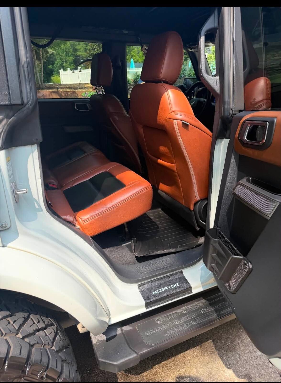 Fleet truck interior after detailing